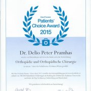 Dr Pramhas Docfinder Peoples Choice Award 2015