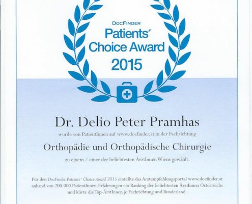 Dr Pramhas Docfinder Peoples Choice Award 2015
